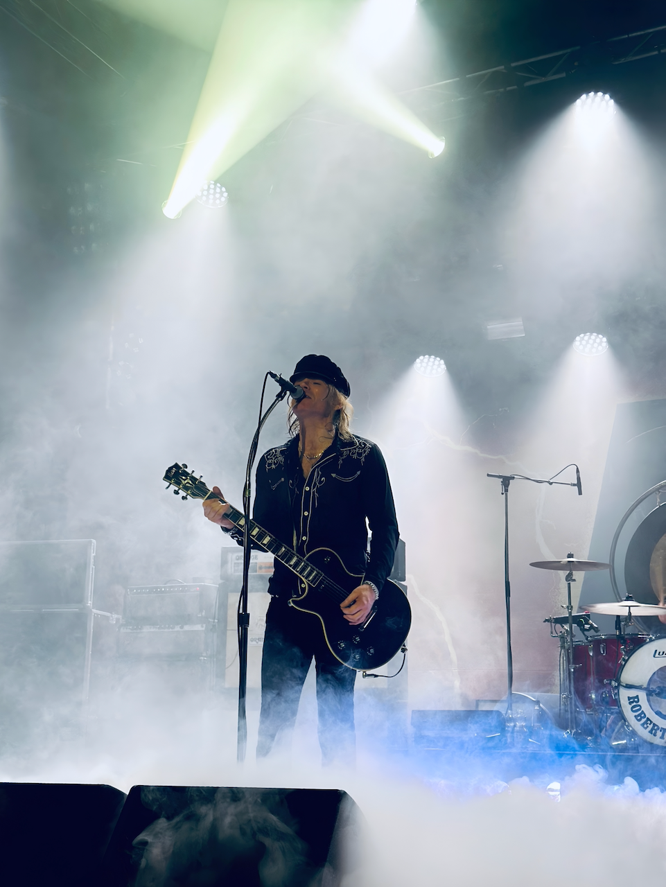 The Hellacopters auf der Bühne in Hamburg