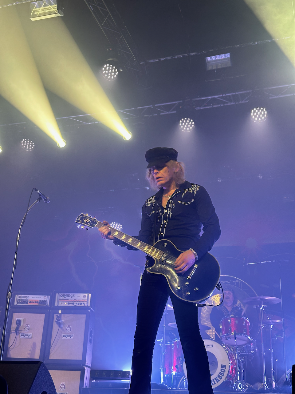 The Hellacopters auf der Bühne in Hamburg