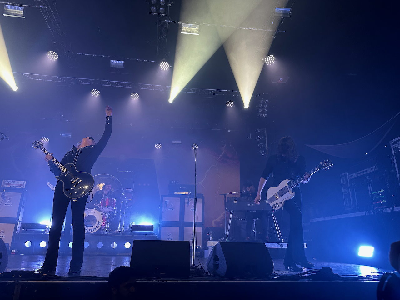 The Hellacopters auf der Bühne in Hamburg