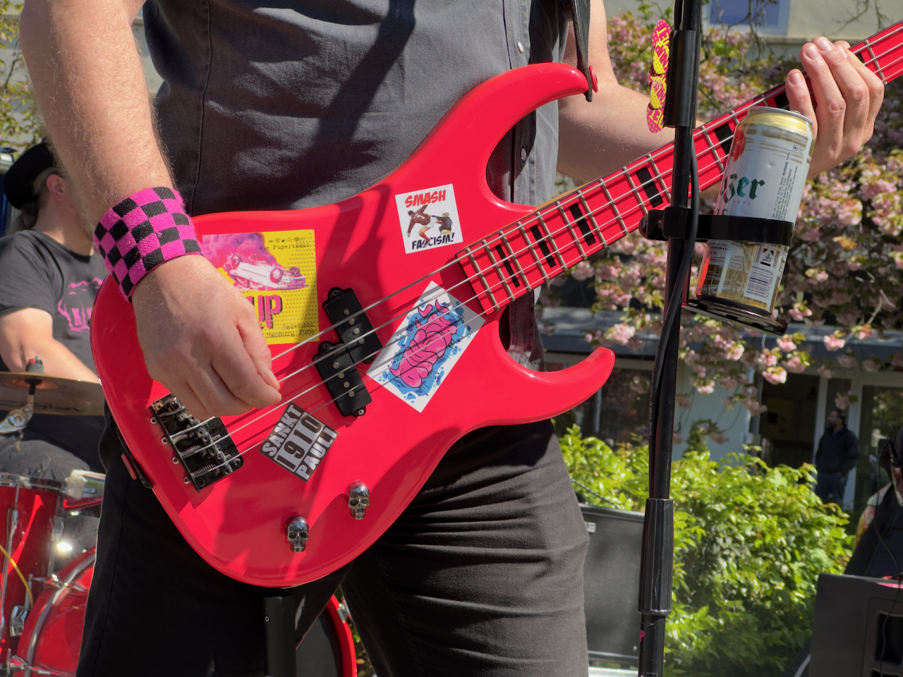 Knup Bassist beim Marathon