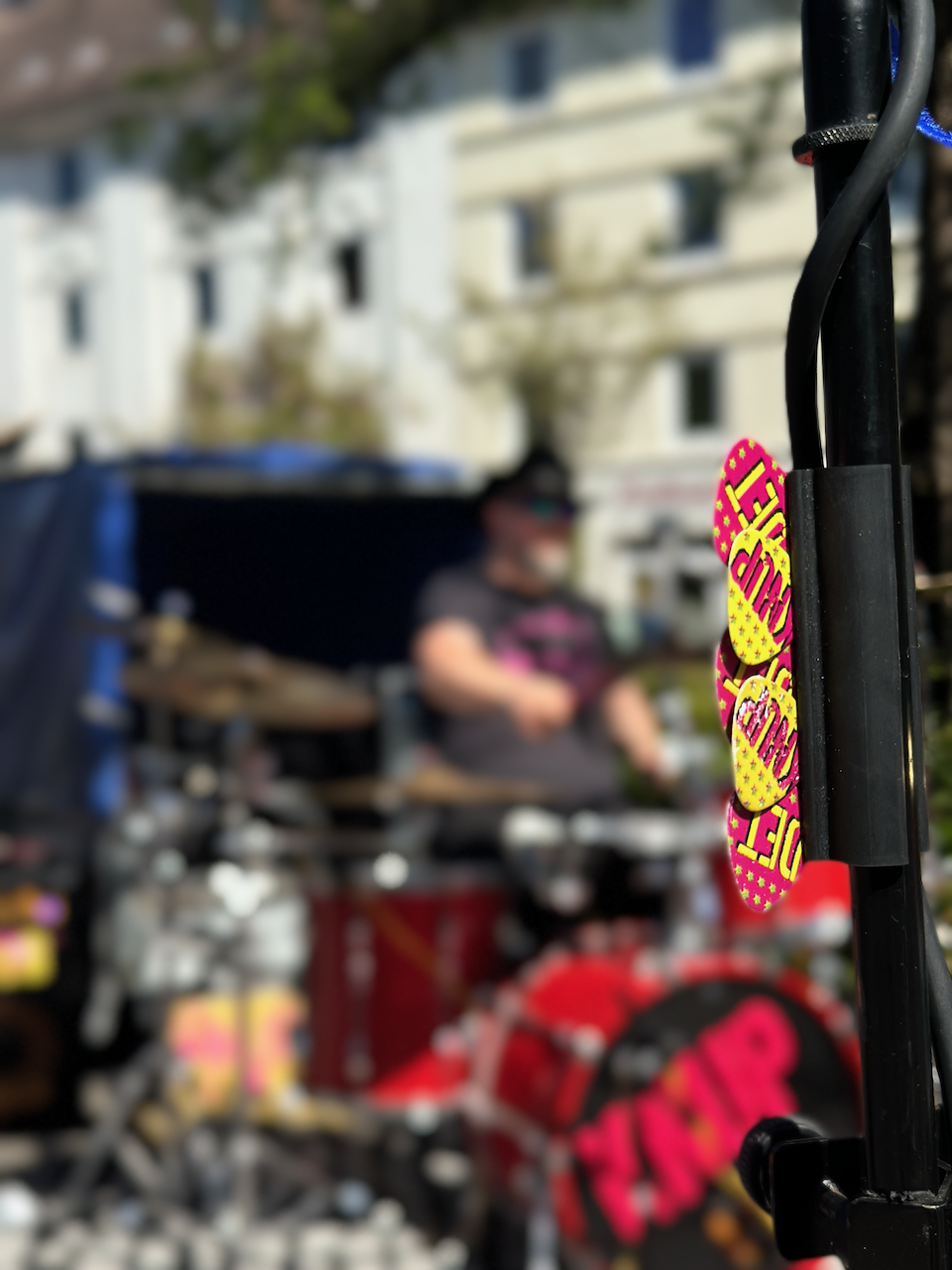 Knup Schlagzeuger beim Marathon