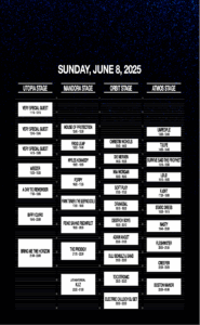 Timetable Rock im Park 2025 Sonntag