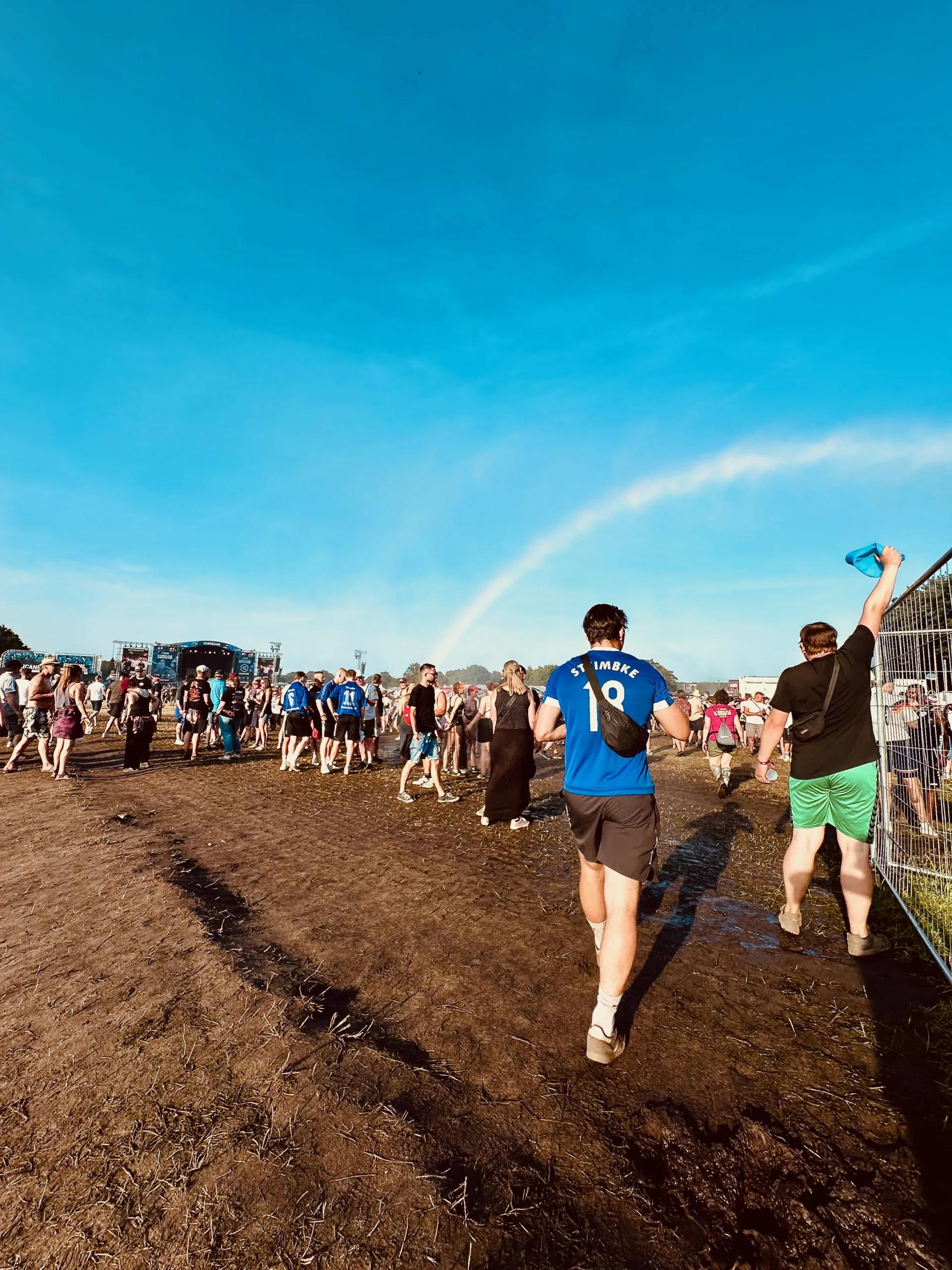 Hurricane Festival Regenbogen