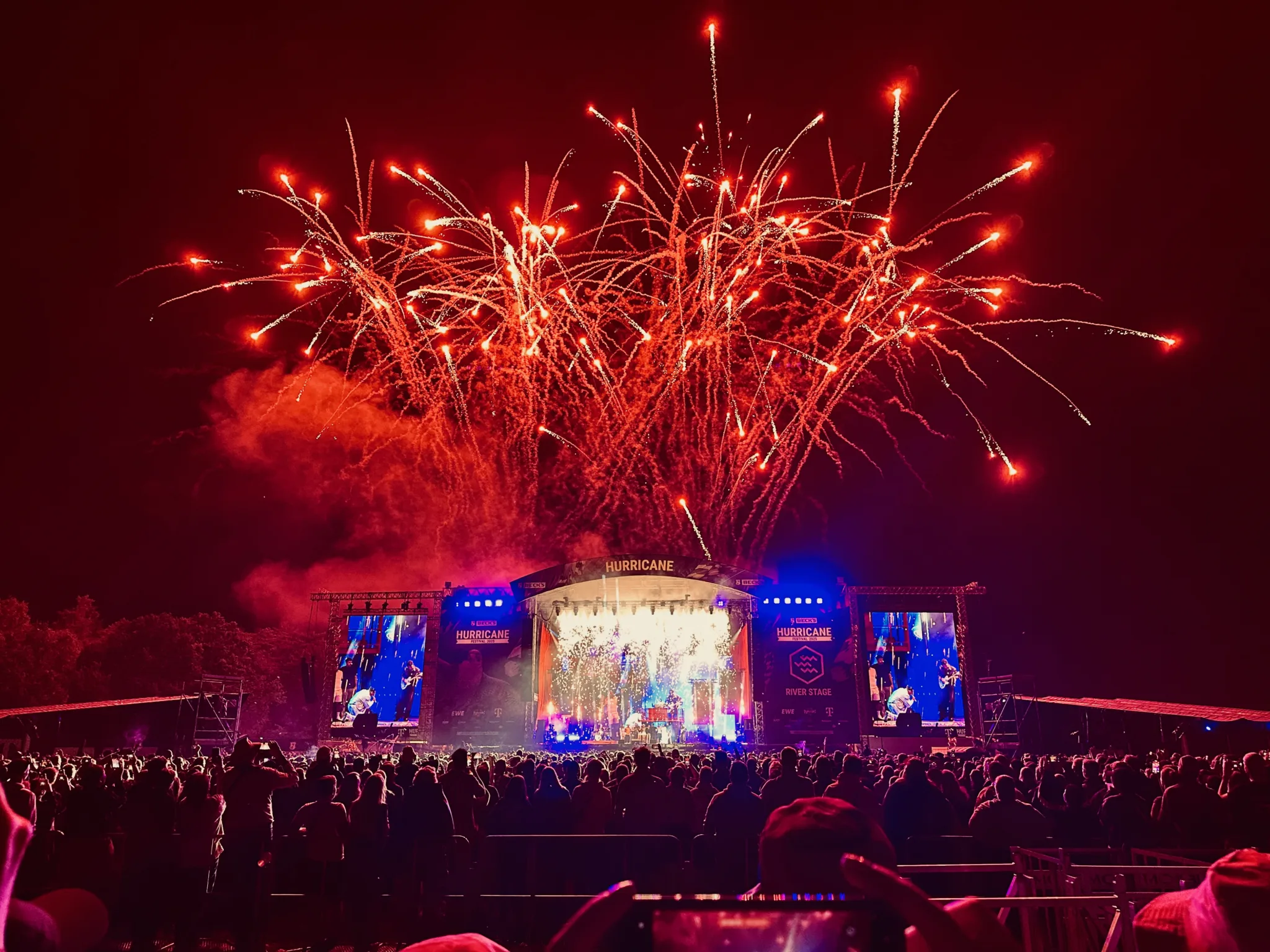 Hurricane Festival 2025 Feuerwerk