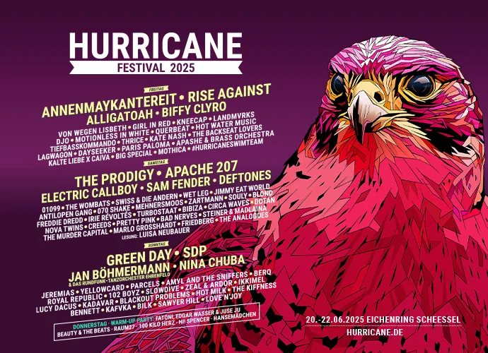 Hurricane Festival 2025 Lineup