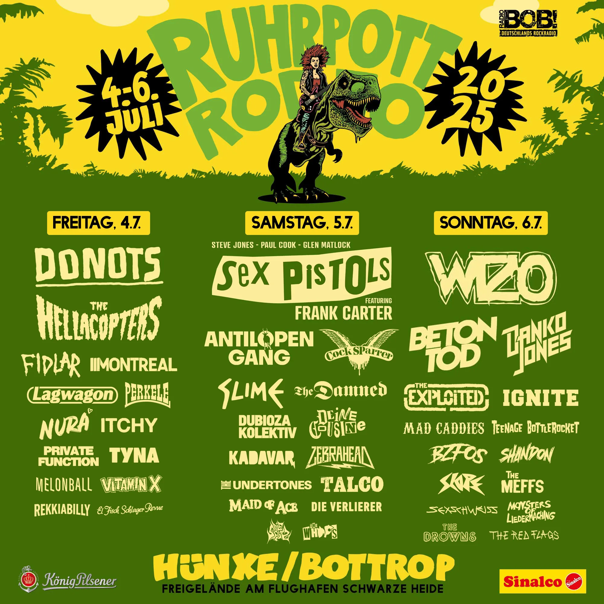 Line-up Ruhrpott Rodeo 2025