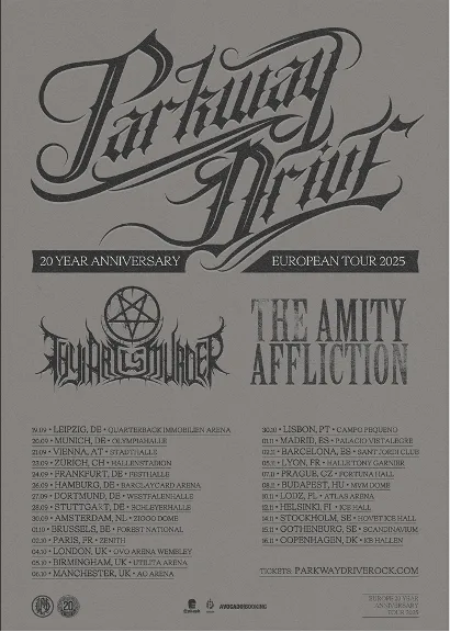 Parkway Drive Tour 2025