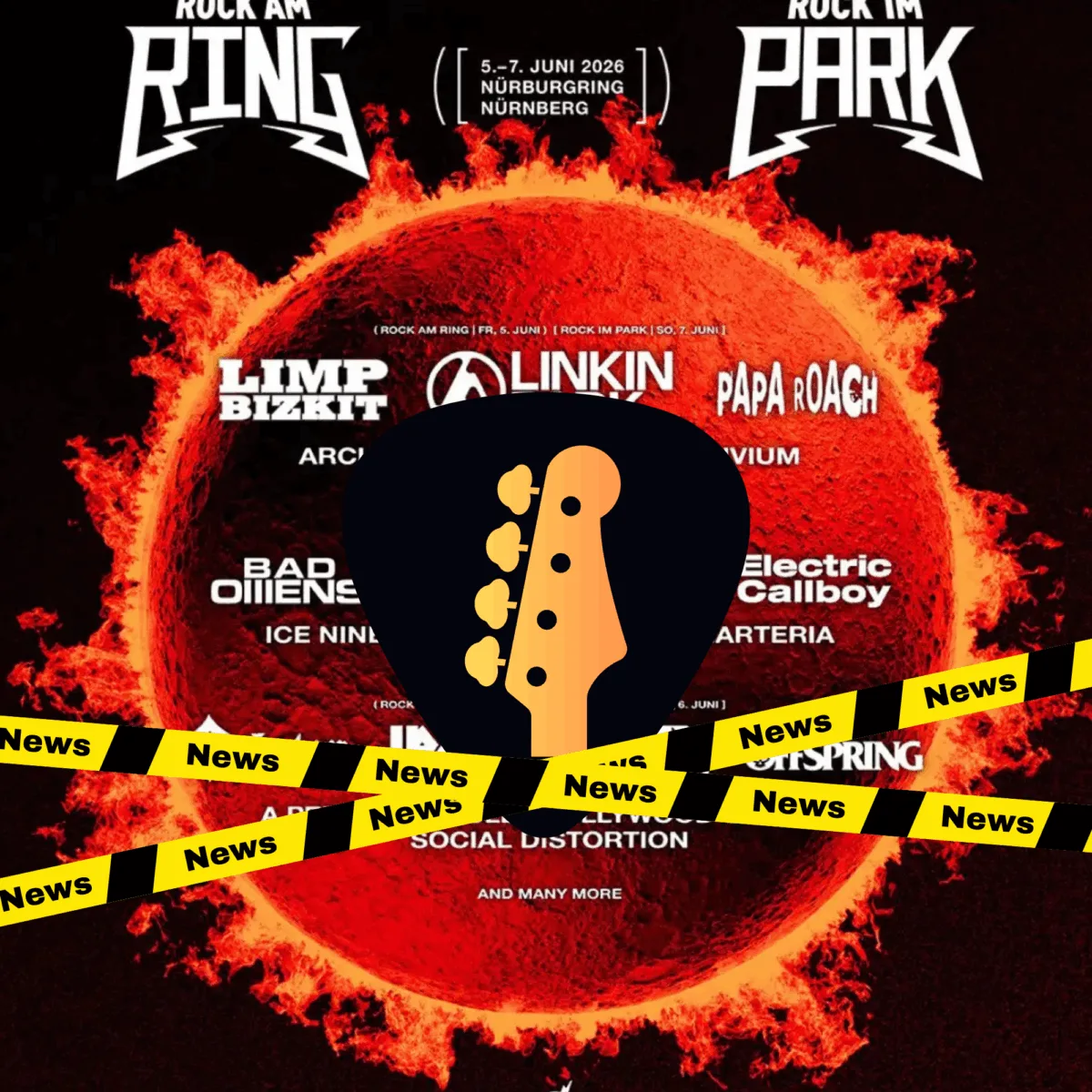 Rock am Ring / Rock im Park 2026: Die erste Bandwelle hat es in sich