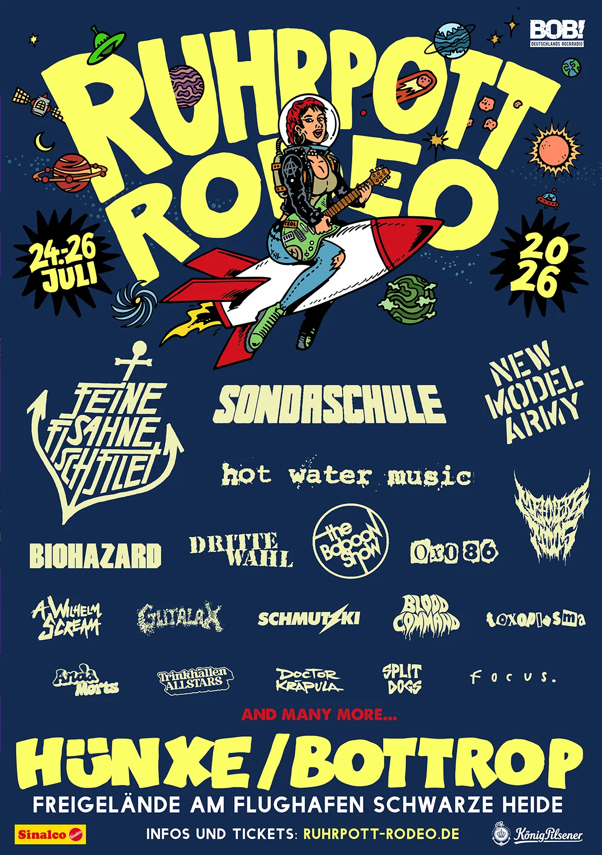 Ruhrpott Rodeo 2026 Bands 1