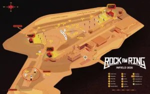 Geländeplan Rock am Ring 2026