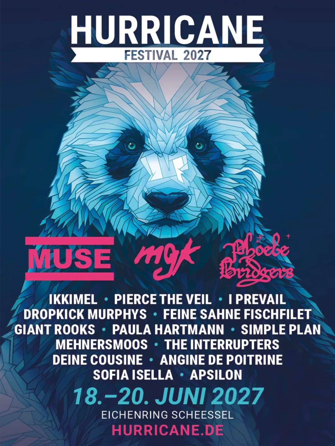 hurricane festival 2027 lineup bandwelle 1