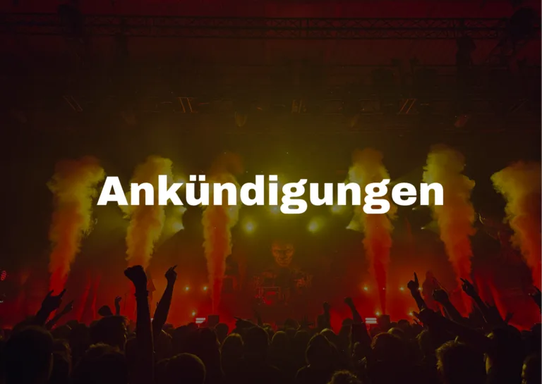 Ankündigungen Button